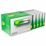 Батарейки GP Super, AA (LR6, 15А), алкалиновые, пальчиковые, КОМПЛЕКТ 40 шт., 15A-2CRVS, GP 15A-2CRVS40
