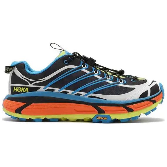 HOKA ONE ONE Mafate Three 2 Беговые кроссовки Низкие Черные, синие, оранжевые Унисекс