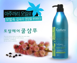 Welcos Confume Total Hair Cool Shampoo шампунь для волос c экстрактом мяты