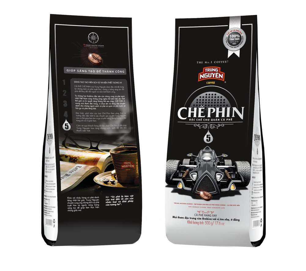 Кофе вьетнамский молотый Trung Nguyen Che Phin №5, 500 г