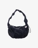 Сумка БИЧ Кросс-боди вельветовая черная