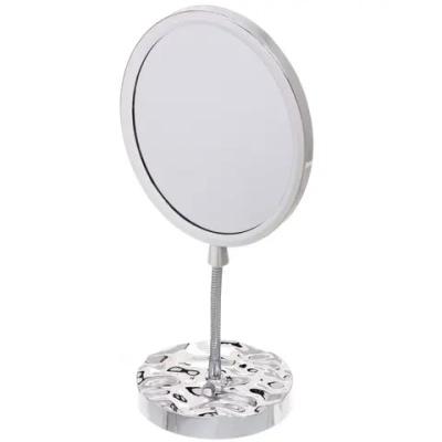 Зеркало настольное «ЭЛАНТРА», овал, цвет хром, 30,5*14,5