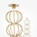 Подвесная люстра Maytoni GOLDEN CAGE MOD216PL-L42G3K