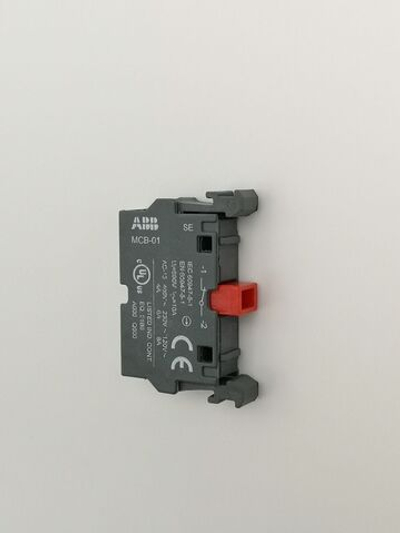 Блок контактов ABB MCB-01 красный 1SFA611610R1010
