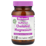 Bluebonnet Nutrition, буферизованный хелатный магний, 60 растительных капсул (200 мг в 1 капсуле)