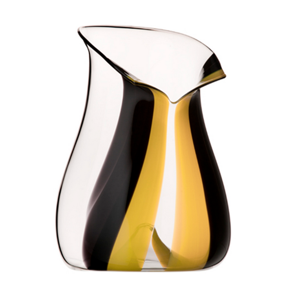 Ведро для охлаждения хрустальное Riedel Black Tie желтое Австрия