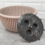 Кашпо Верде 6л с металлическим подвесом, фраппе