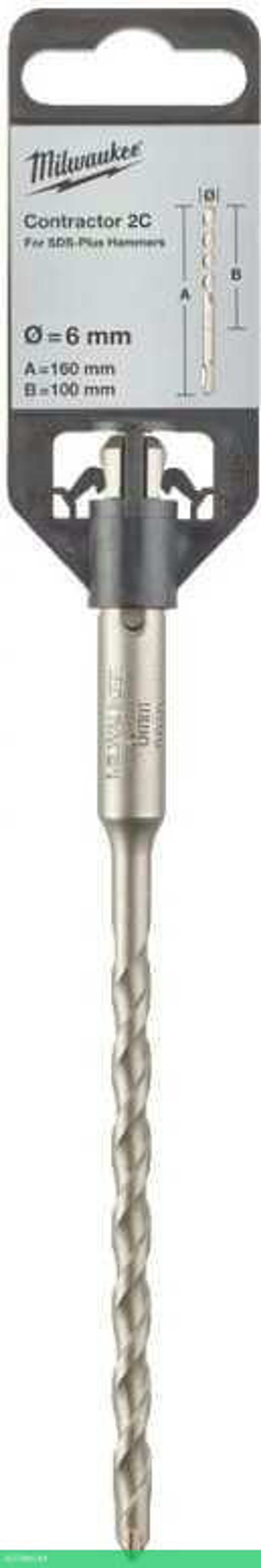 Бур Milwaukee SDS+ Contractor 6x160 (4932471218)