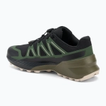 Кроссовки для бега Salomon Speedcross Peak black/black forest/rainy day