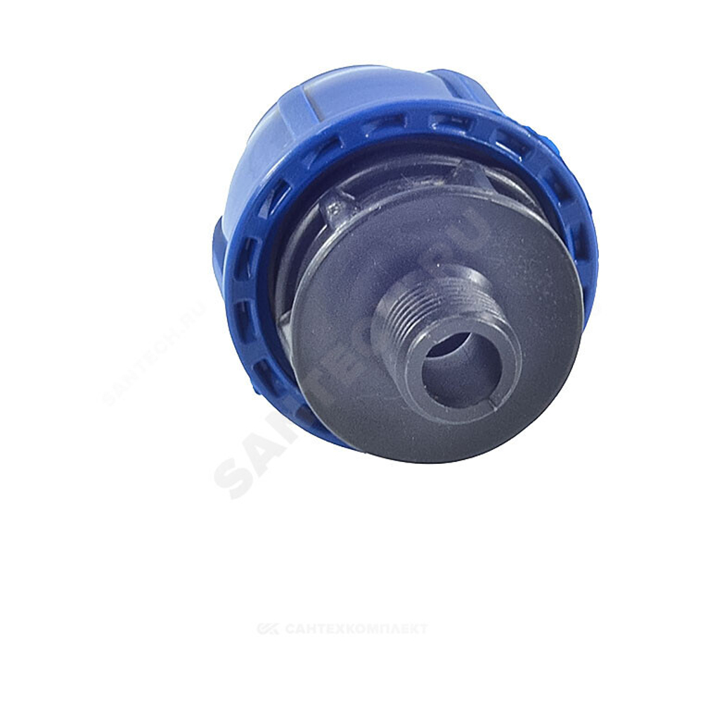 Муфта компрессионная ПЭ Дн 20х1/2" НР Ру16 RTP (РосТурПласт) 11495