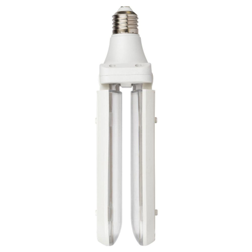 Фитолампа для растений светодиодная ЭРА GREEN LINE ФИТО-20W-PFR-E27-GR 2-х лепестковая полного спектра 20 Вт Е27 | Фитолампы Е27