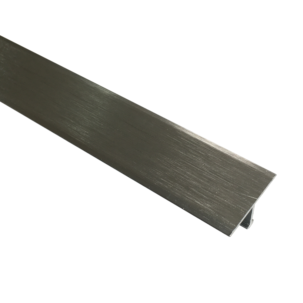 АТ "браш" 18мм "DO-1" 2,7м Графит глянец Т-об. анод. алюм.