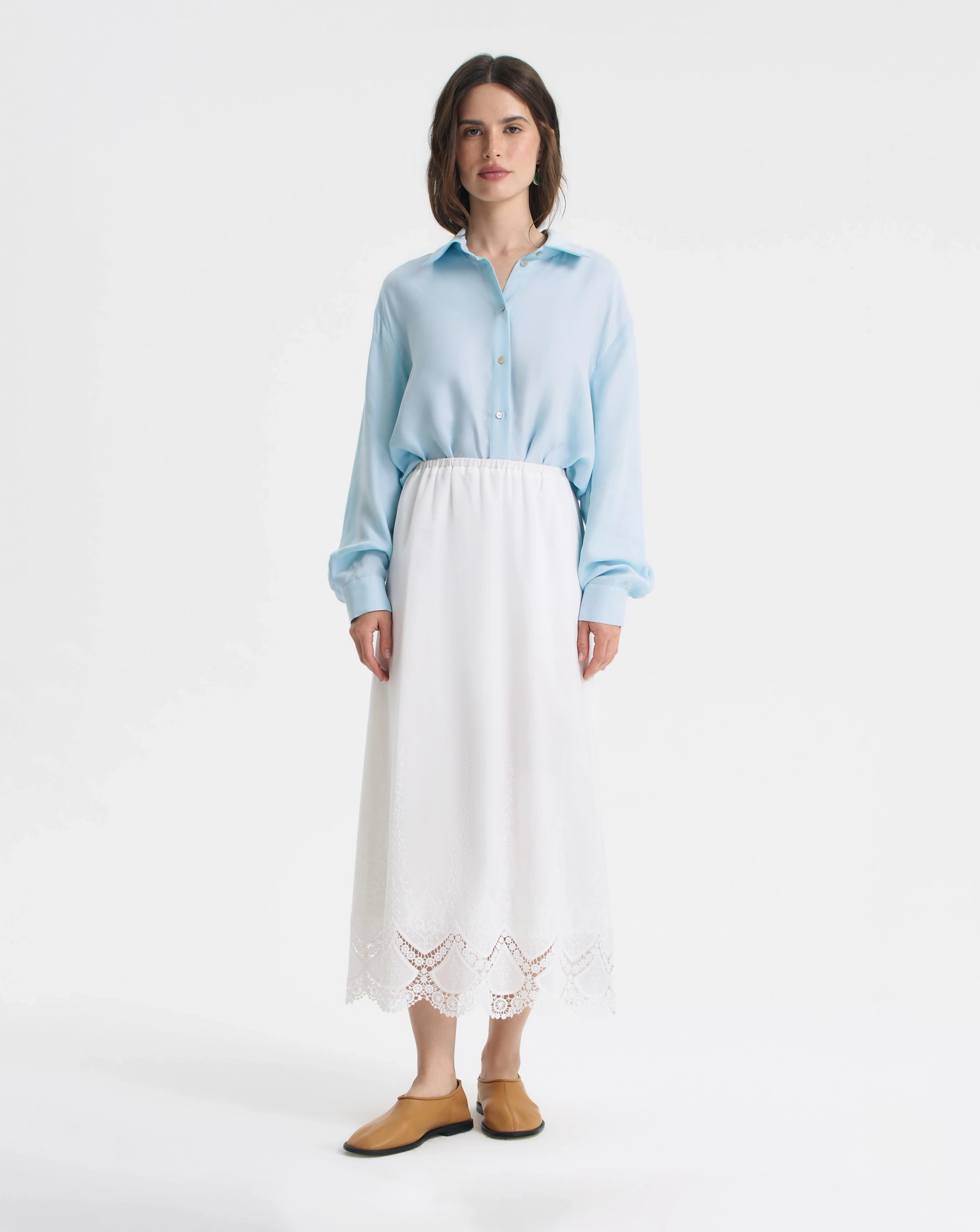 Юбка на резинке из шитья