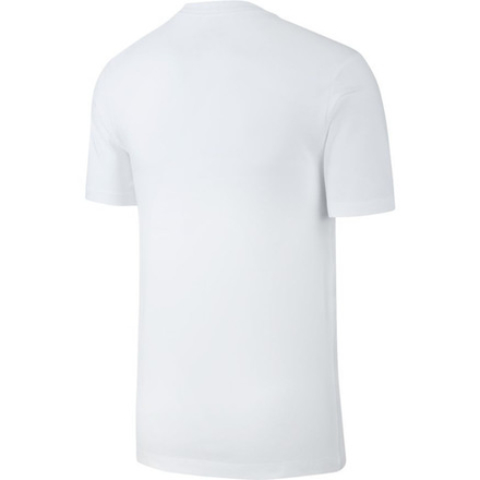 Мужская теннисная футболка Nike NSW Tee Just Do It Swoosh M - белый, черный