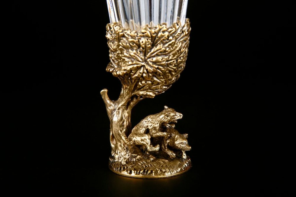 Набор рюмок-лафитников "Русский Лес"