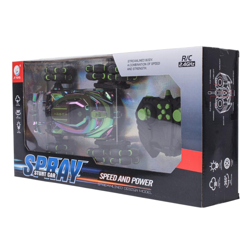 Машина трюковая на РУ, коробка JT693