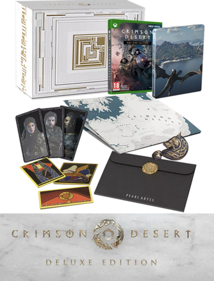 Crimson Desert Deluxe Edition (диск для Xbox Series X, интерфейс и субтитры на русском языке)