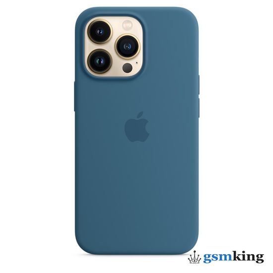 Apple Silicone Case with MagSafe iPhone 13 Pro Blue Jay «Полярная лазурь» MM2G3ZE/A