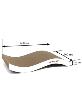 Когтеточка "Wave Maxi" 56*30*10
