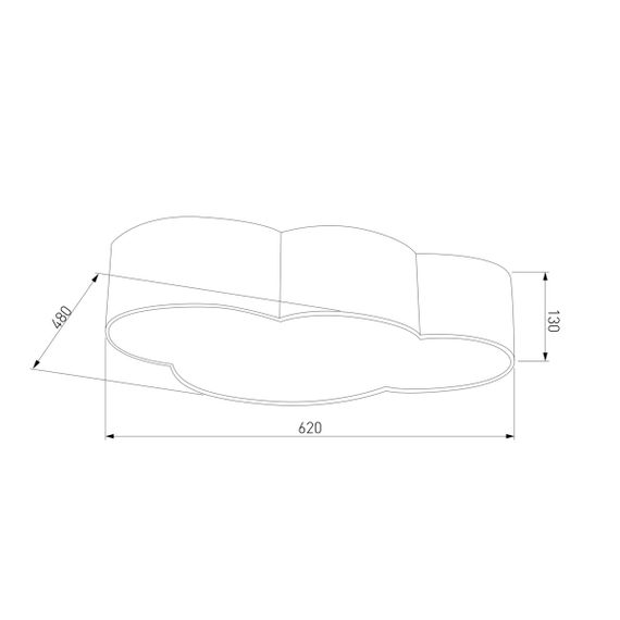 Потолочный светильник TK Lighting 3145 Cloud