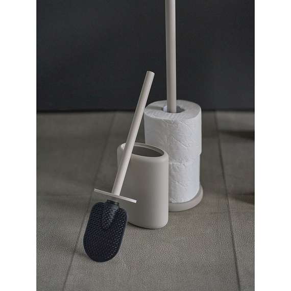 Держатель для туалетной бумаги slim, светло-серый