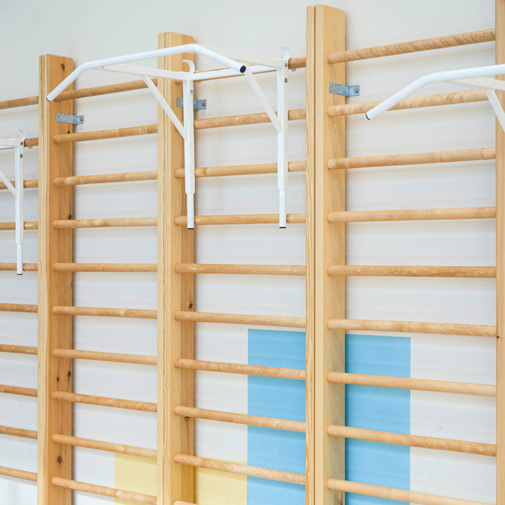 Стенка шведская, гимнастическая массив 150 мм, 2,6х0,6 м ZAVODSPORTA