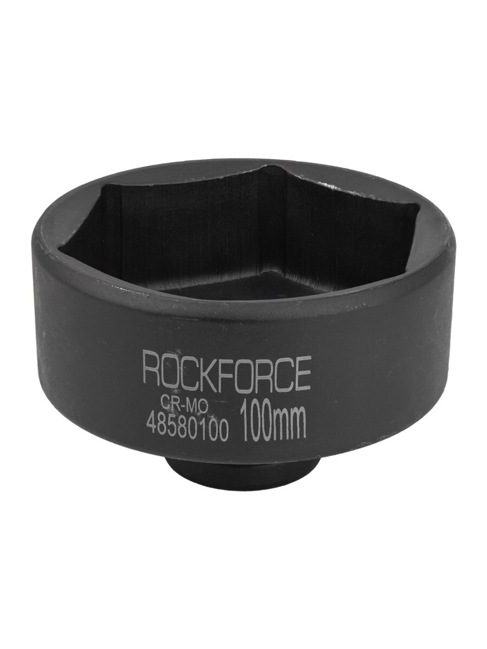 Головка ударная глубокая 1'', 100мм (6гр) RockForce RF-48580100