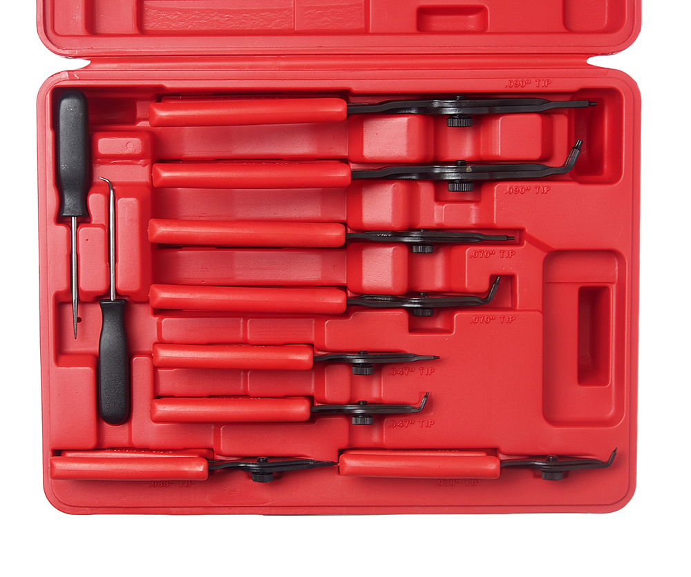 Съемник колец стопорных 10 предметов JTC