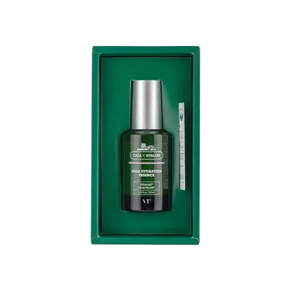 VT Cosmetics Cica Hydration Essence увлажняющая эссенция с центеллой азиатской уменьшает проявление купероза