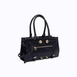 MANC ЗАМШЕВАЯ СУМКА "ZOUZOU", ЧЕРНЫЙ