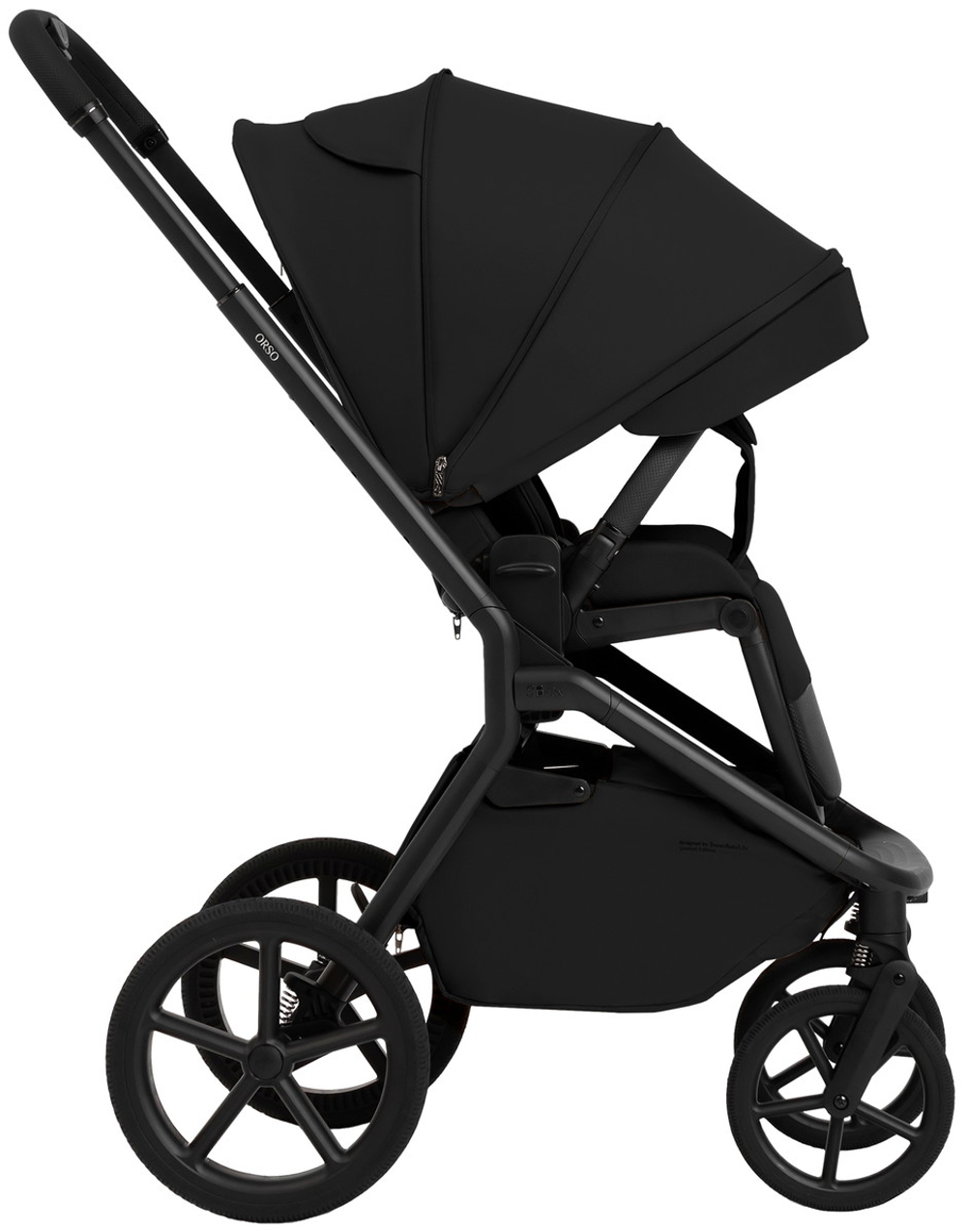 Коляска 4 в 1 Sweet Baby SBL Orso New + автокресло Elegante Plus с базой i-Size ISOFIX DK780 New Black
