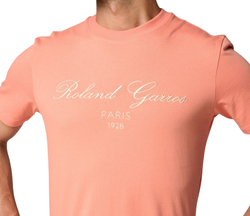 Теннисная футболка Roland Garros Sporty Chic Tiago - coral