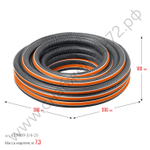 GRINDA ULTRA 6, 3/4″, 25 м, 25 атм, шестислойный, двойное армирование, поливочный шланг, PROLine (429009-3/4-25)