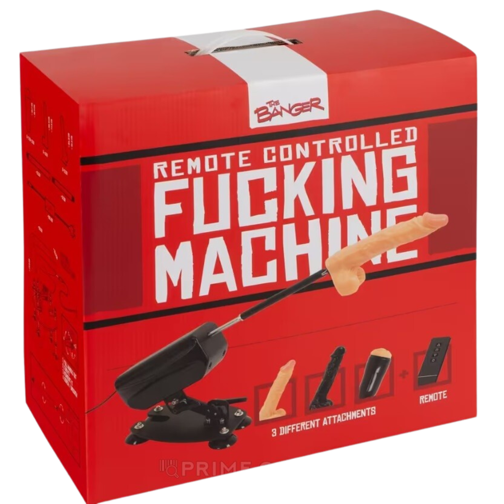 Фак машина RC Fucking Machine (3 насадки, пульт ДУ, работает от сети)