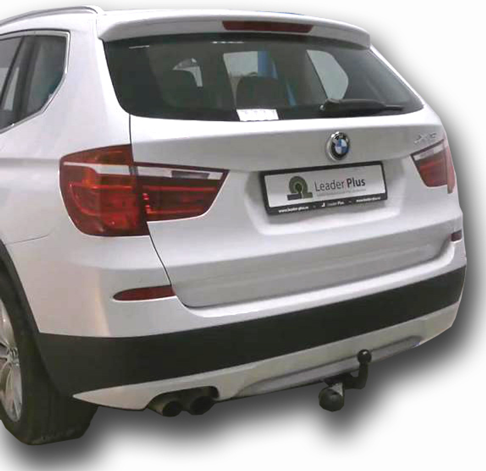 Фаркоп(прицепное) Лидер-Плюс для BMW X3 (F25) 2010-2017(паспорт и сертификат в комплекте)(без электрики)B205-A
