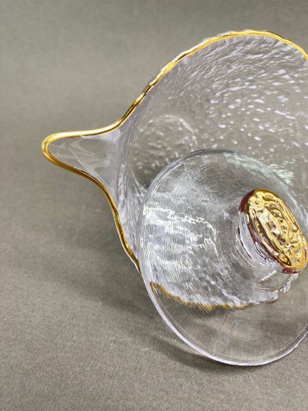 Гайвань стеклянная, с каймой, 200 мл