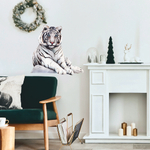 Стикер БЕЛЫЙ ТИГР