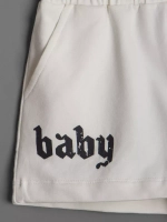 Спортивный костюм для девочки в сад топ и шорты