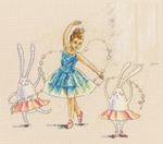 "Танец с солнечными зайками"-M661  вышивка