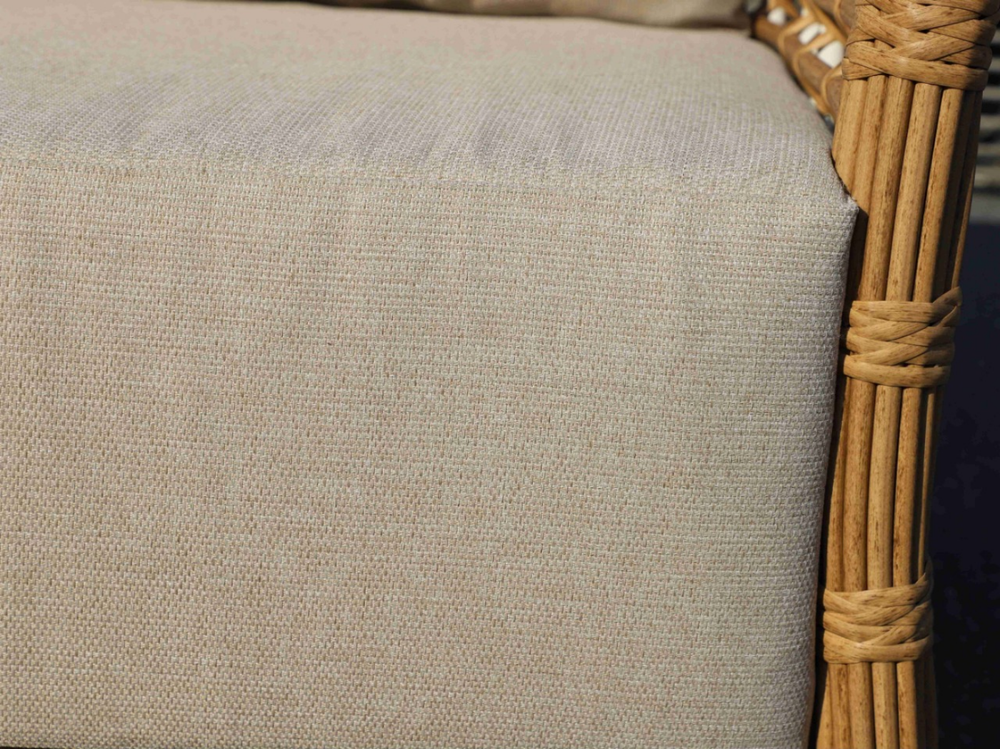 "Валенсия" лаунж-зона из искусственного ротанга, цвет соломенный