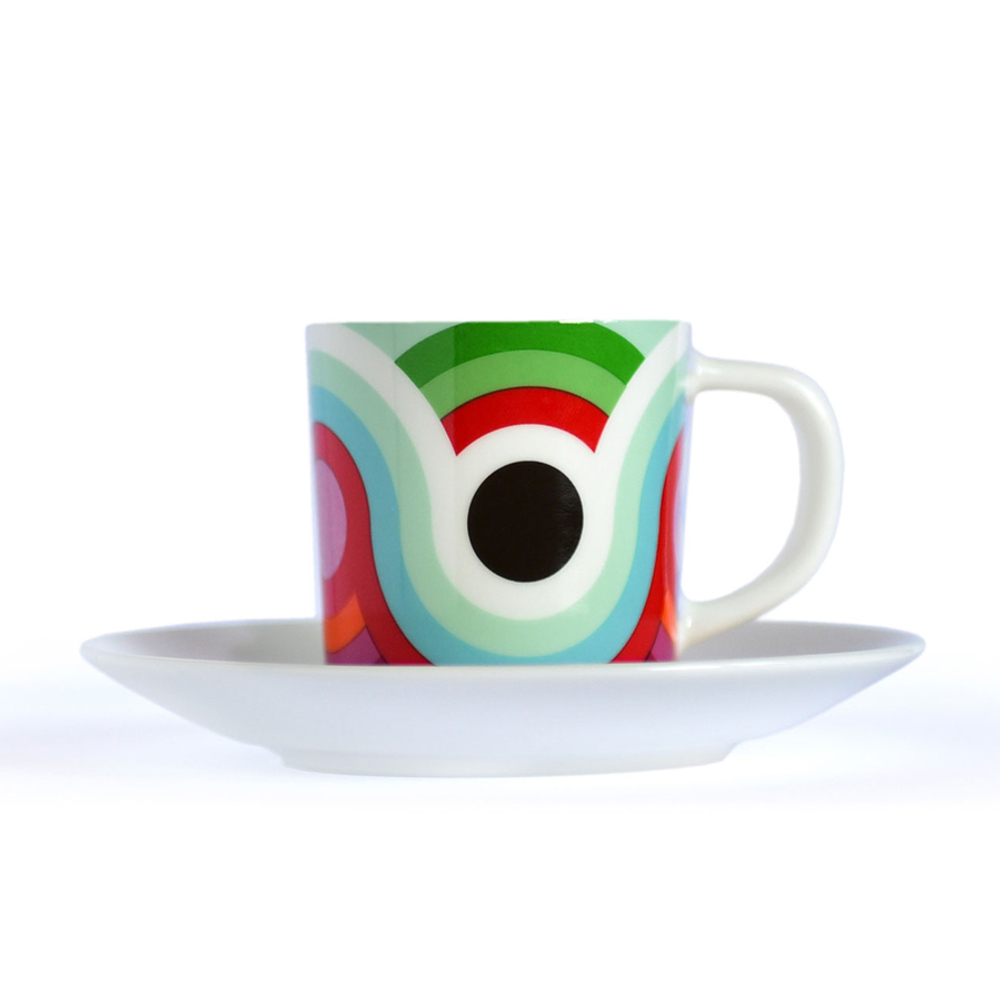 Чашка для эспрессо с блюдцем Faro Remember