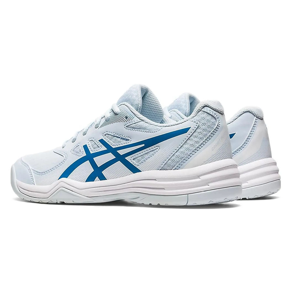 Кроссовки теннисные женские ASICS Court Slide 3 1042A209-400, р.6 (рос.35,5),бело-голубые