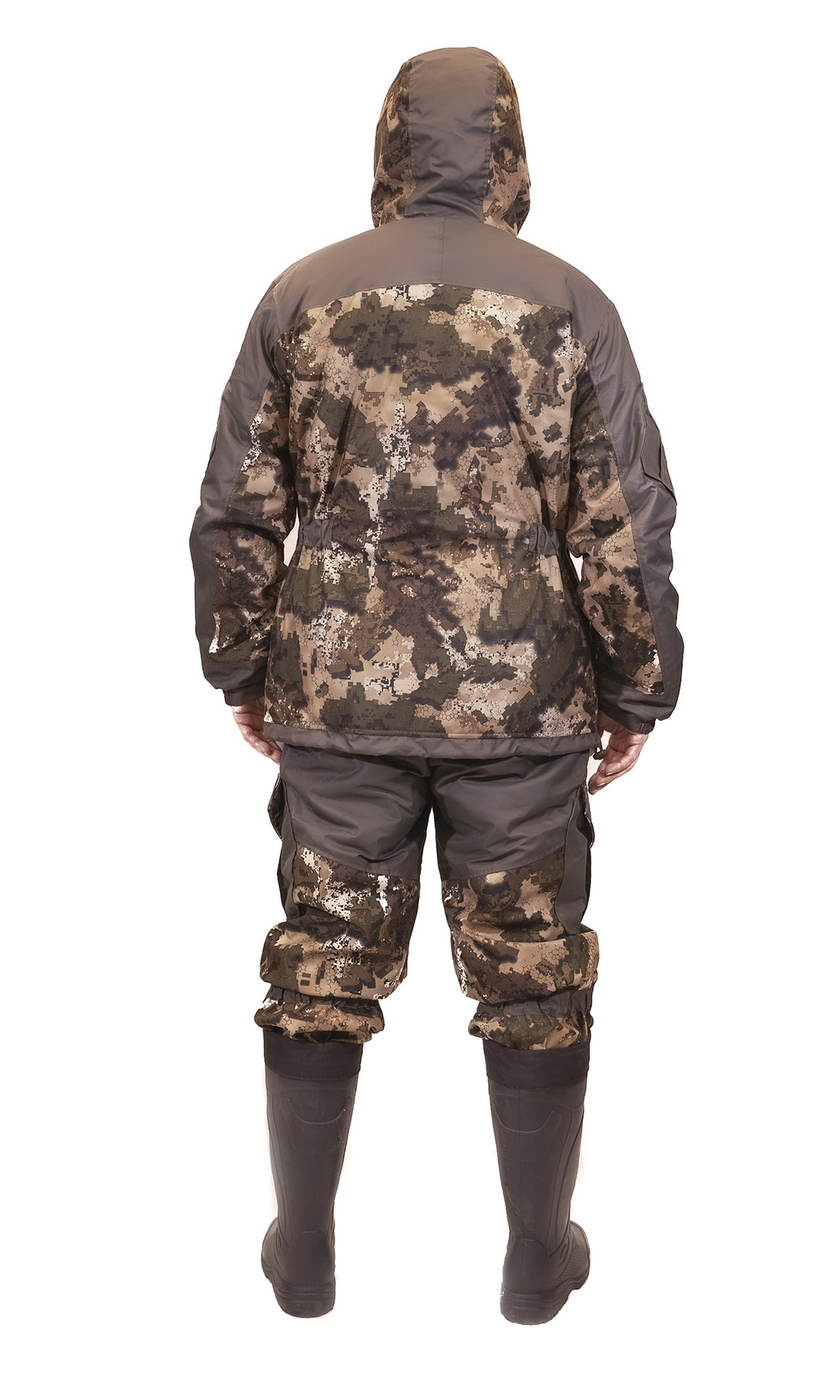 Зимний мужской костюм Горный -15 (Алова,Таслан) ПК Зеленый Камо