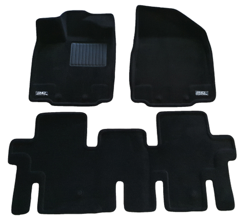 Коврики салона Sotra 3D VIP для Infiniti JX (QX60) 2013-/ Nissan Pathfinder 2014- черные. Артикул ST 73-00142