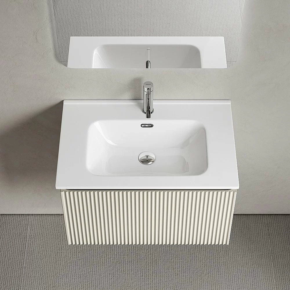 Тумба с раковиной Sancos Snob R 1.0 SNR1.070CE/CN7007 Beige Soft