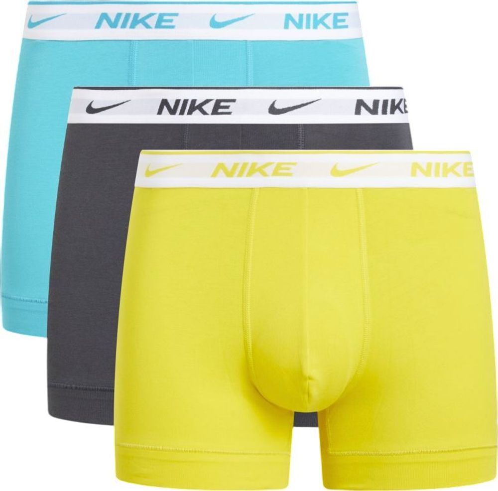 Мужские спортивные боксеры Nike Everyday Cotton Stretch 3P - dusty cactus/anthracite/white