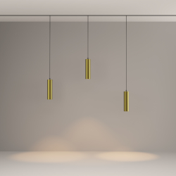 Трековый подвесной светильник Technical TR041-4-12W3K-M-DS-BBS