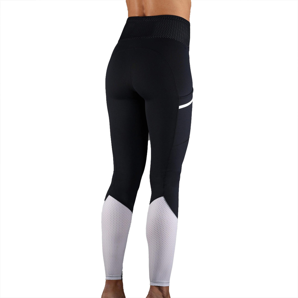 Женские теннисные брюки Endless Twice Tight Women - Black, White