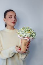 Комплимент с ромашкой