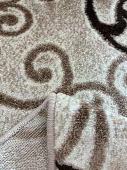 Ковровая дорожка Avrora 29196B Beige/Beige